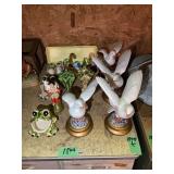 Doves, Frogs, Eggs etc