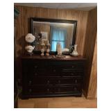 Dresser with Mirror 44” W x 19” D x 43” T