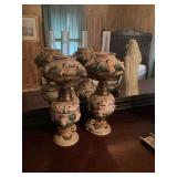 Set of 2 Decorative Figural Lamps