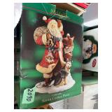 Holiday Time Santa Center Piece