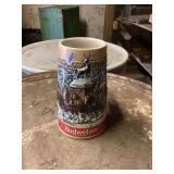 Budweiser Clydesdales Stein 1907