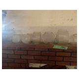 Collection of fish bowls