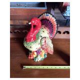 Ceramic Thanksgiving Turkey Figurine