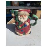 Bella Casa by Ganz Santa Claus Decorative Pitcher