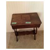 Wood Sewing Machine Cabinet