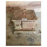 Miniature Cast Iron Stove - Eagle