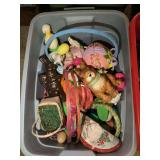 Assorted Holiday Decorations and Figurines