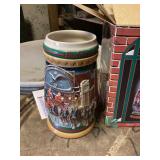 Budweiser Clydesdales Holiday Stein