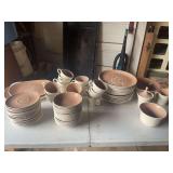Harkerware Pottery Dinnerware Set