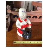 Figural Pottery Mrs. Claus Planter