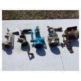 Lot of Assorted Hand Crank Food Grinders