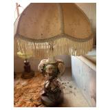 Capodimonte vintage Italian lamp