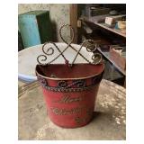 Metal Christmas Basket