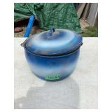 Blue and White Enamelware