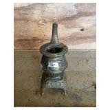 Miniature Metal Potbelly Stove