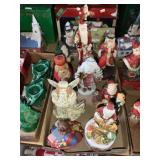 Assorted Holiday Figurines