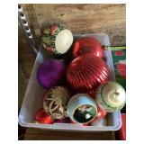 Assorted Decorative Christmas Ornaments