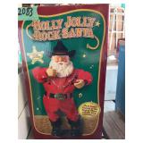 Rock Santa Collectibles Animated Santa Figure - Alan Jackson Have a Holly Jolly Christmas
