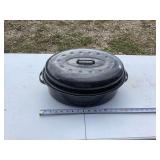 Roaster  black Speckle Granite