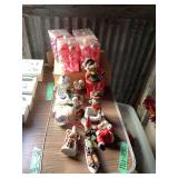 Assorted Christmas Decorations and Ornaments