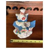 Ceramic Christmas Village House Tea Light Holder
