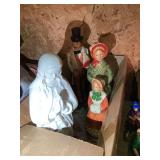 Figurines Grouping - Religious and People Figures