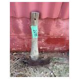 Axe with Wooden Handle