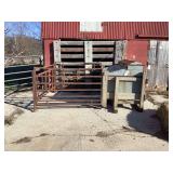 Livestock Feeding Trough and Pen Sections