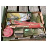 Box Lot Assorted Tools and Hardware