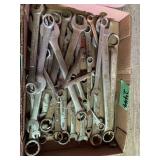 Box Lot of Assorted Wrenches