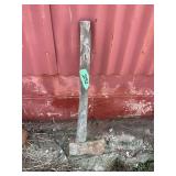 Brick Hammer with Wooden Handle