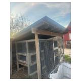 Portable Chicken Coop Shed, 10’x13’