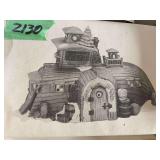 Department 56 Dickens Village Peggotty’s  Seaside Cottage Retired