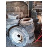 Assortment of tires