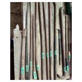 Assorted Lot of Crowbars and Pry Bars