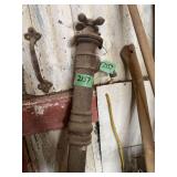 Iron Plumbing Pipe with Valve