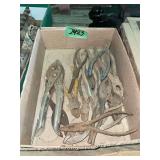 Assorted Pliers Grouping