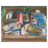Box Lot of National Hardware and Standard Automotive Parts