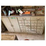 Cabinet and Contents