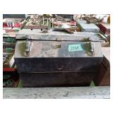 Metal Tool Storage Box with Tools