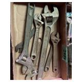 Assorted Adjustable Wrenches