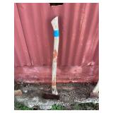 Axe with Wooden Handle
