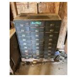 Cabinet and Contents