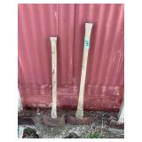 Pair of Metal Headed Sledgehammers