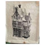 Department 56 Snow Village Silas Thimbleton's Counting House Building Retired