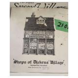 Department 56 Shops of Dickens Village Crowntree Inn Porcelain Building Retired