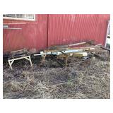 Scrap Metal Lot Including Pipes and Frame Sections