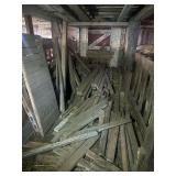 Assortment of Lumber in barn