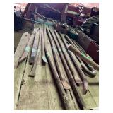 Assorted Lot of Metal Chisels and Pry Bars