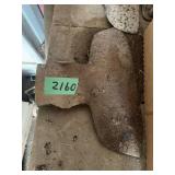 Antique Broadaxe head or hewing Axe